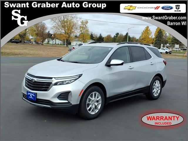 Silver Ice Metallic 2022 Chevrolet Equinox SUV / Crossover Four-Wheel Drive 6-Speed Automatic Overdrive