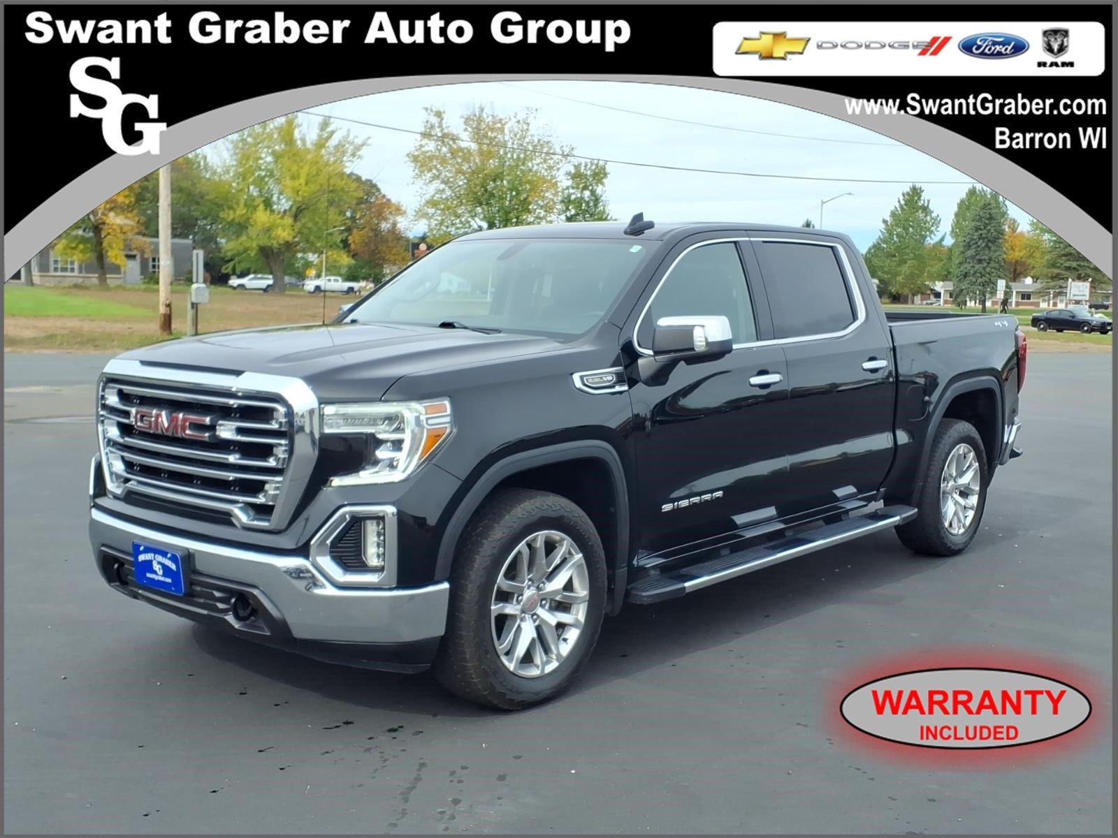 Onyx Black 2021 GMC Sierra 1500 Pickup Truck Four-Wheel Drive 8-Speed Automatic