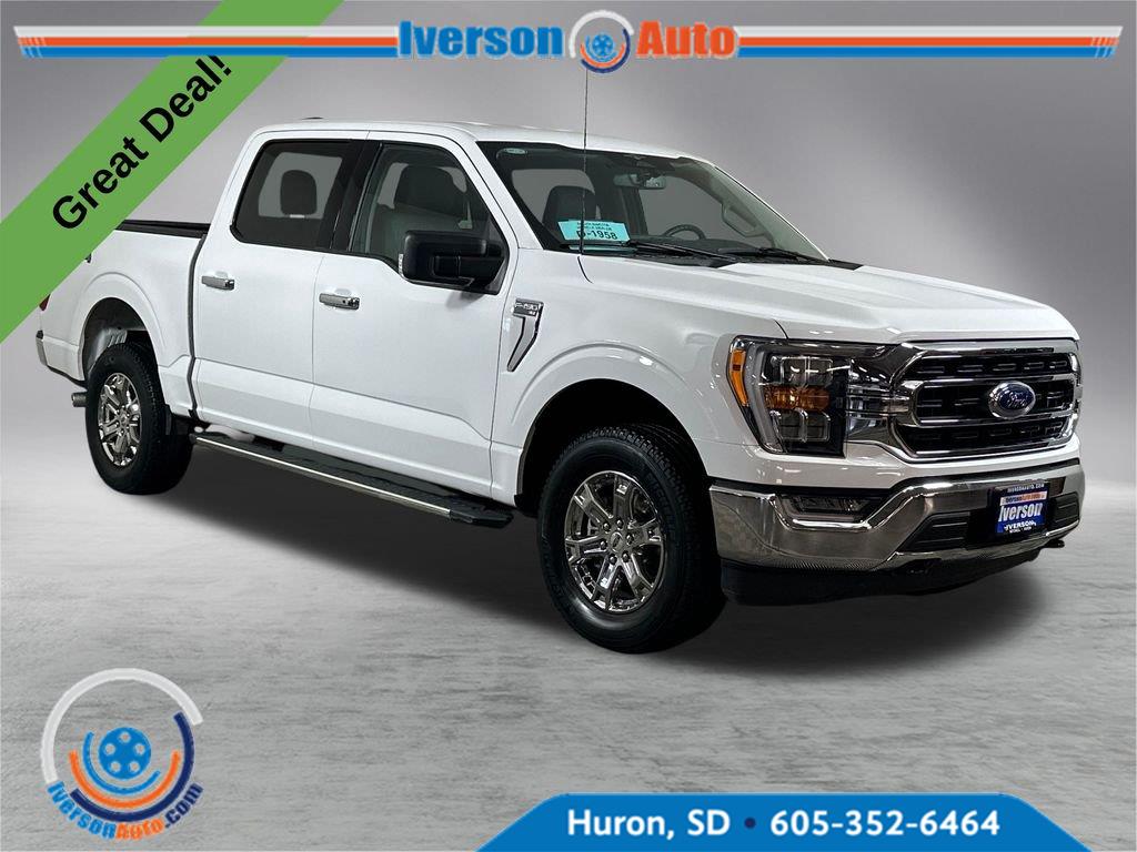 Oxford White 2023 Ford F-150 Pickup Truck Four-Wheel Drive Automatic