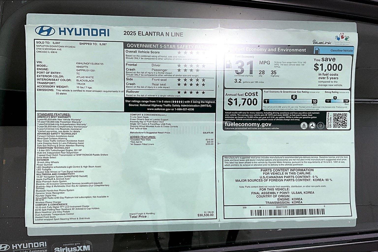 2025 Hyundai Elantra Limited photo 37