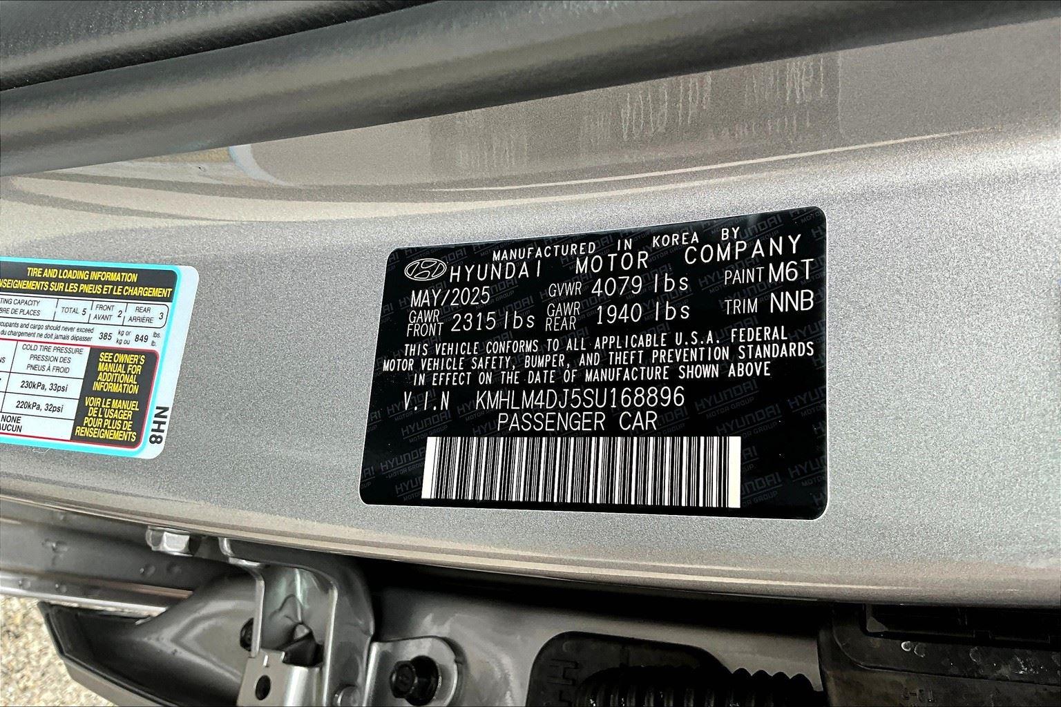 2025 Hyundai Elantra Hybrid SEL Sport photo 52