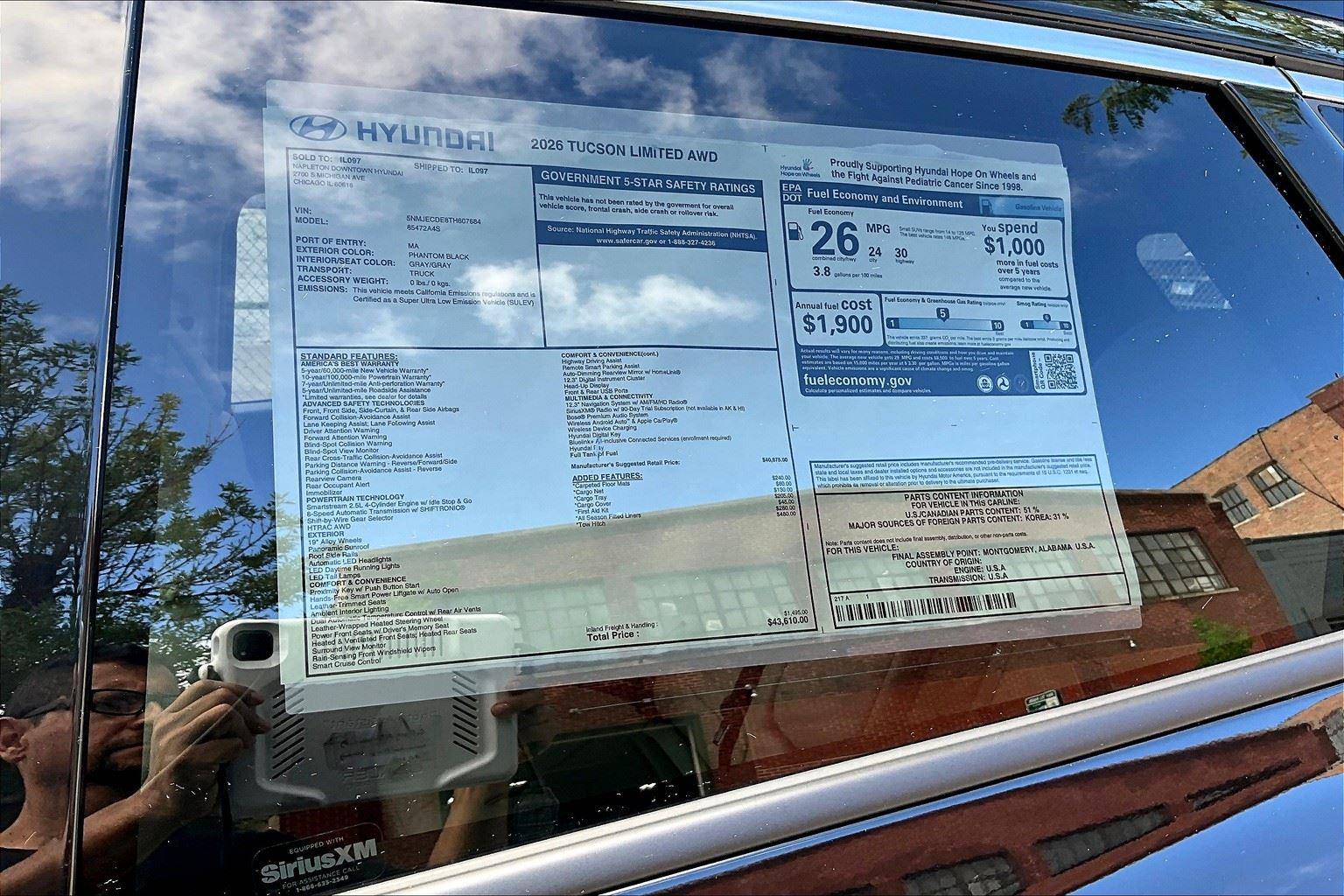 2026 Hyundai Tucson SE photo 27