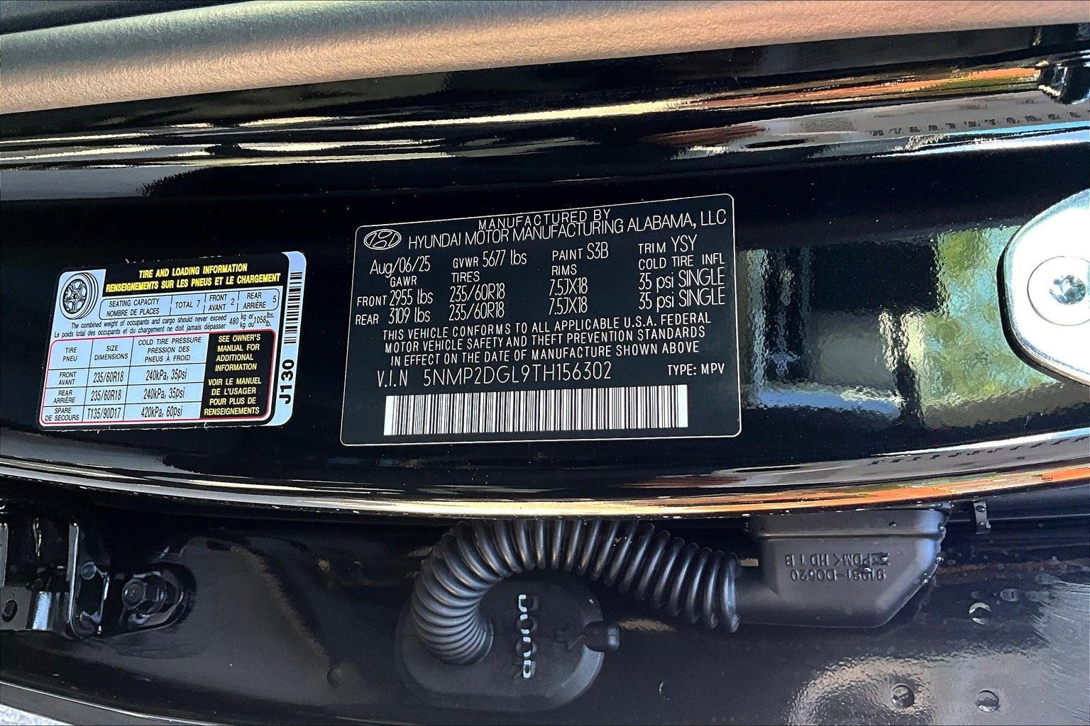 2025 Hyundai Santa Fe SE photo 38