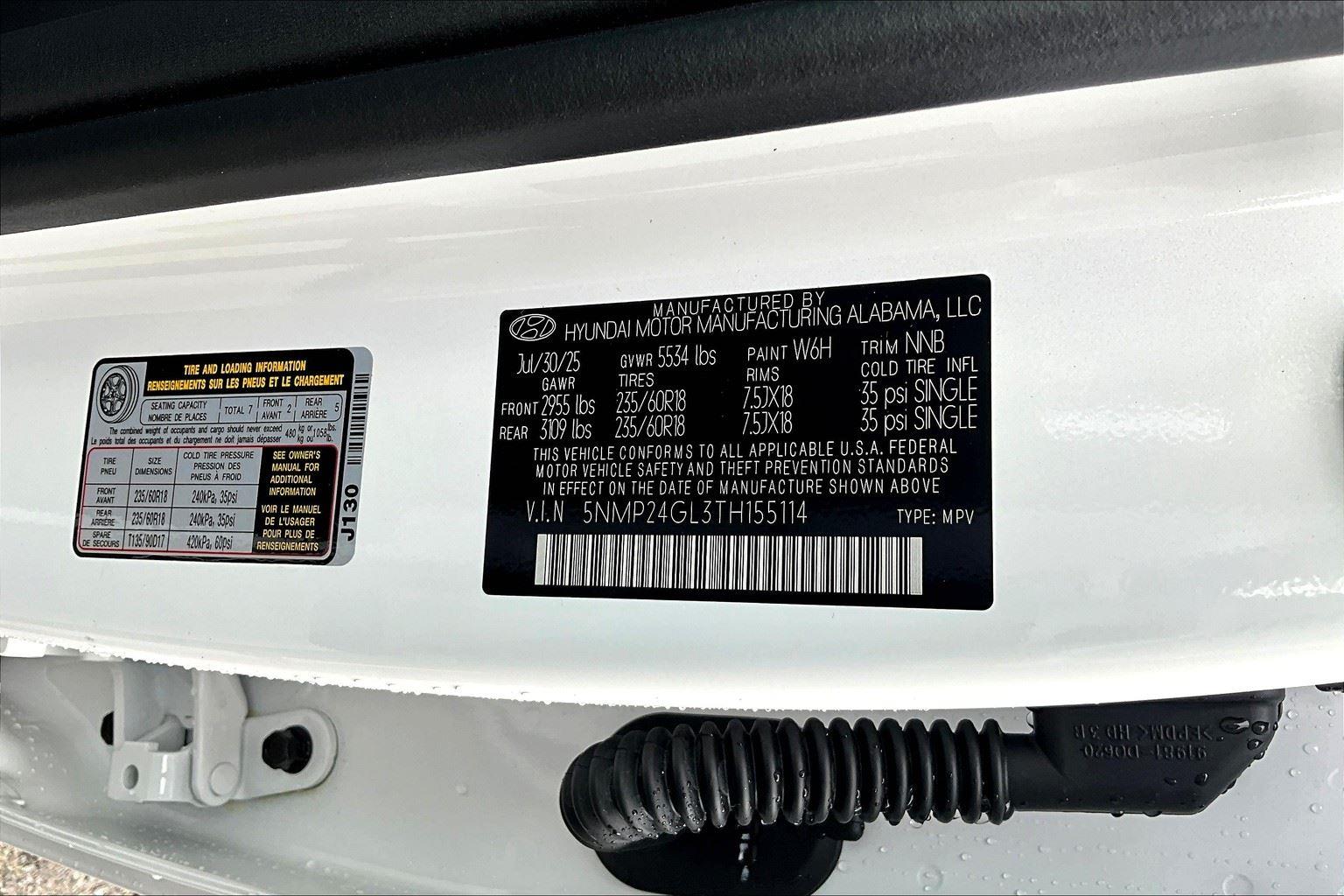 2025 Hyundai Santa Fe SE photo 51