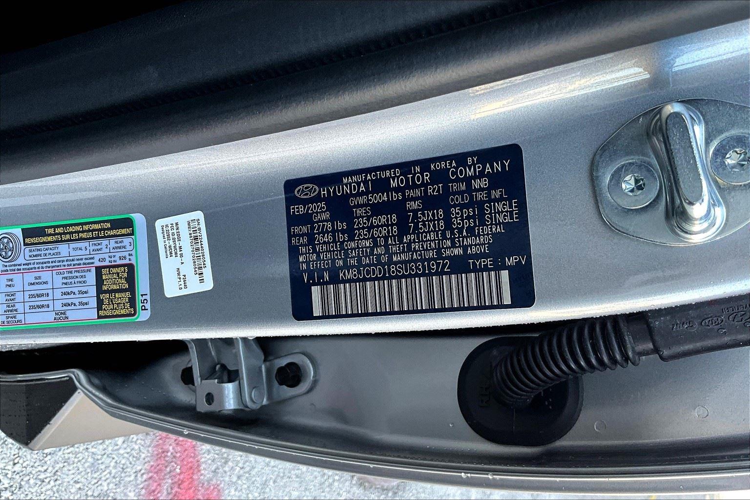 2025 Hyundai Tucson Hybrid SEL Convenience photo 11