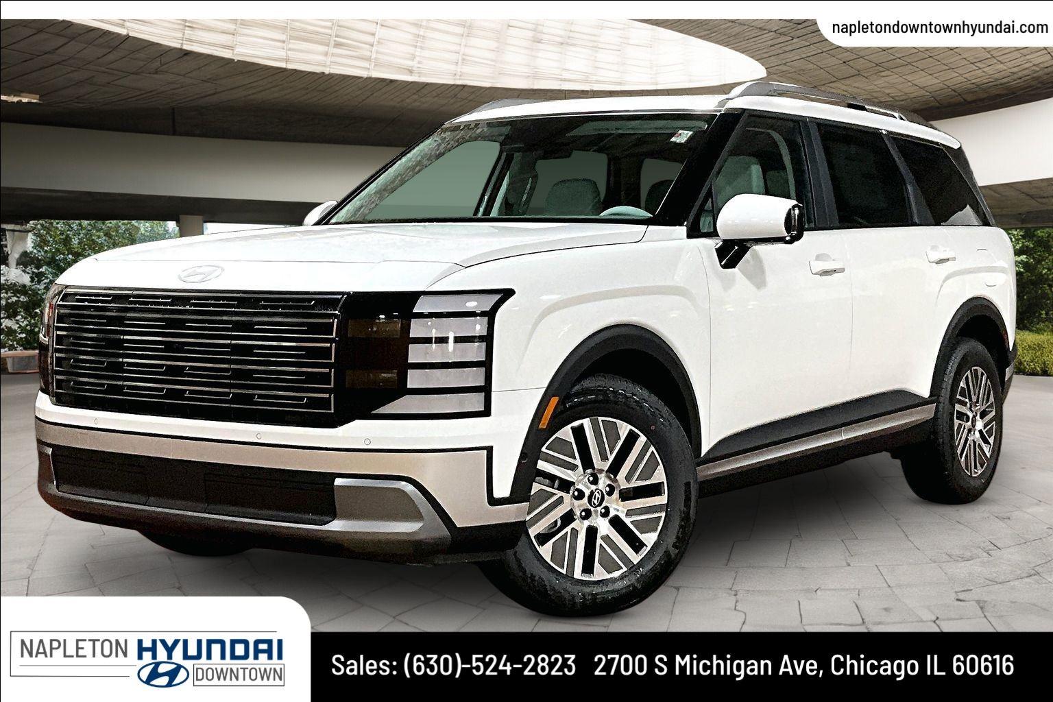 Creamy White Pearl 2026 Hyundai Palisade Hybrid SUV / Crossover All-Wheel Drive Automatic