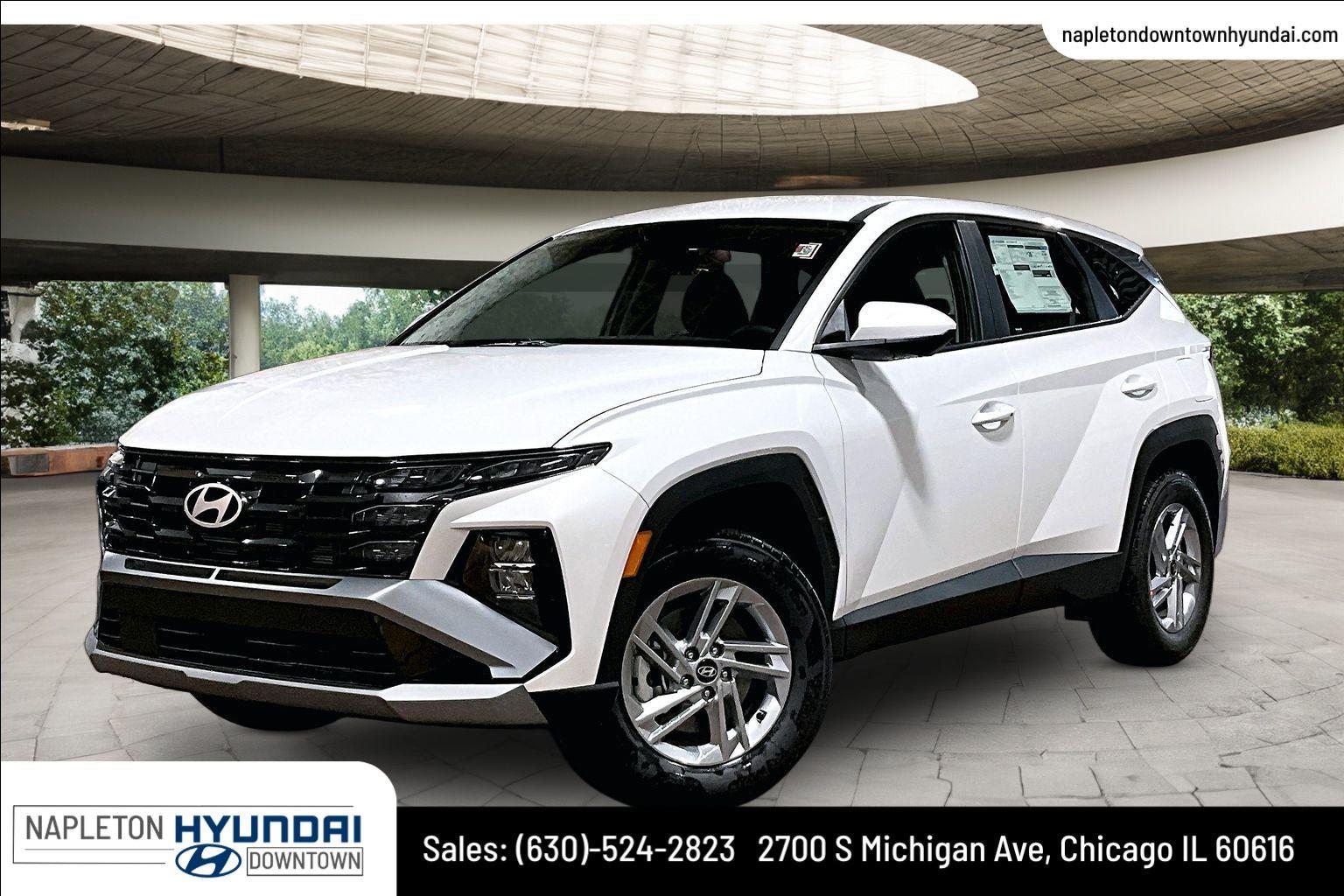 Serenity White Pearl 2026 Hyundai Tucson SUV / Crossover All-Wheel Drive Automatic
