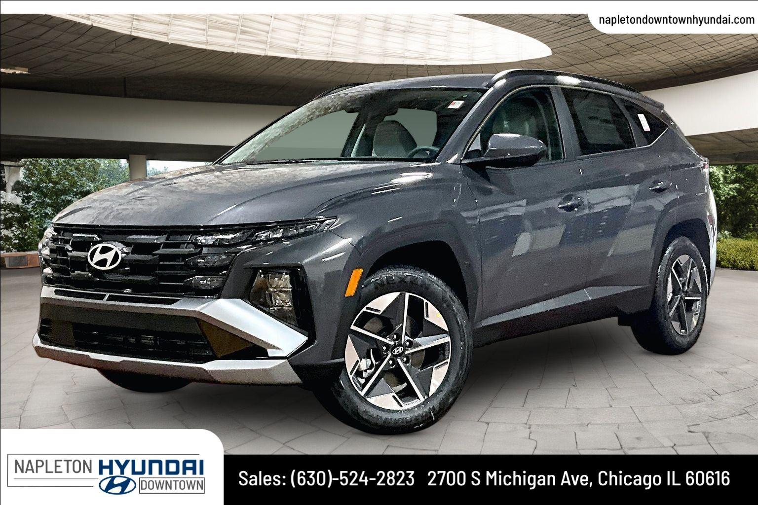 Ecotronic Gray 2026 Hyundai Tucson Hybrid SUV / Crossover All-Wheel Drive Automatic