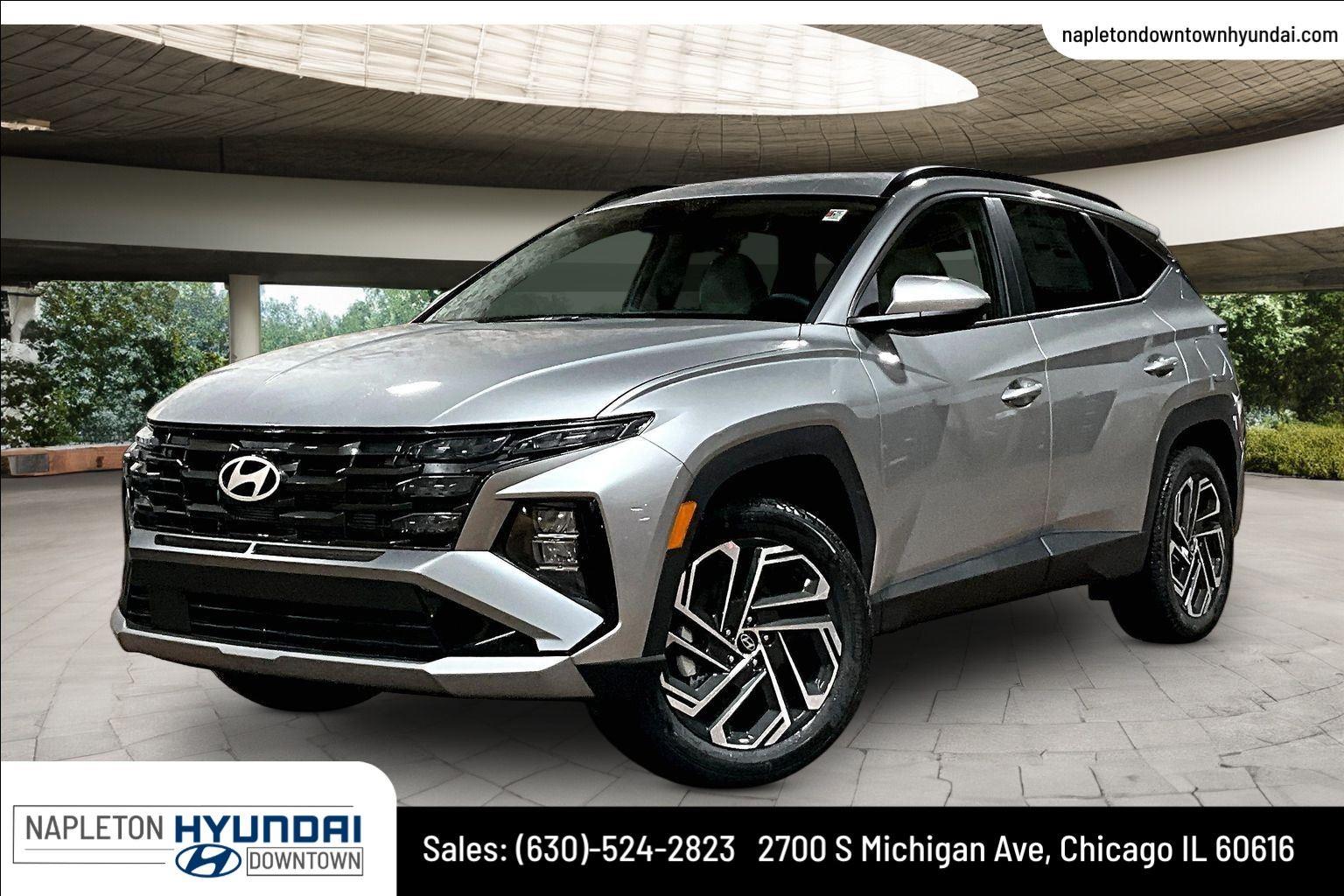 Shimmering Silver 2026 Hyundai Tucson SUV / Crossover All-Wheel Drive Automatic