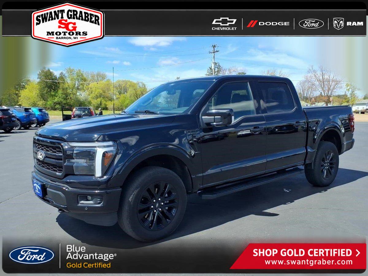Agate Black 2025 Ford F-150 Pickup Truck Four-Wheel Drive Automatic