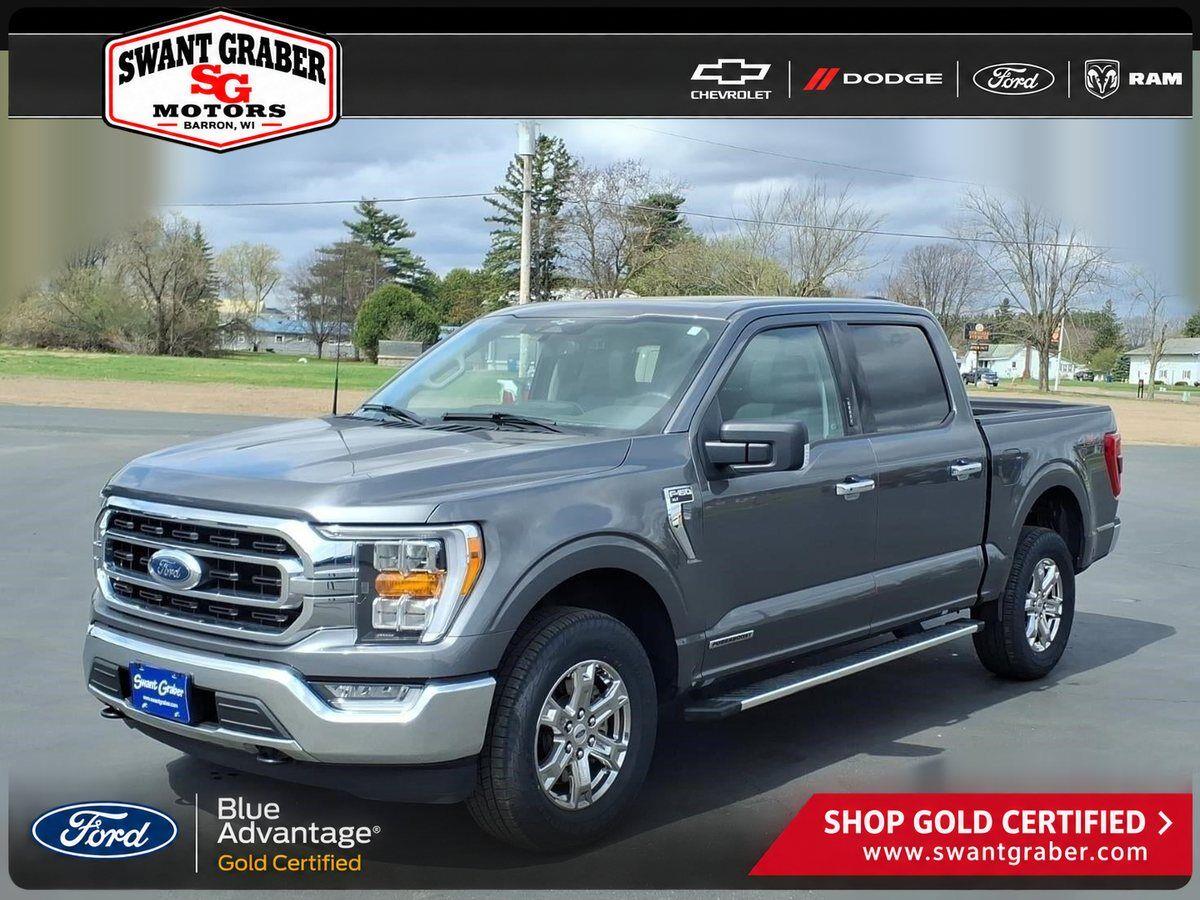 Carbonized Gray 2023 Ford F-150 Pickup Truck Four-Wheel Drive Automatic