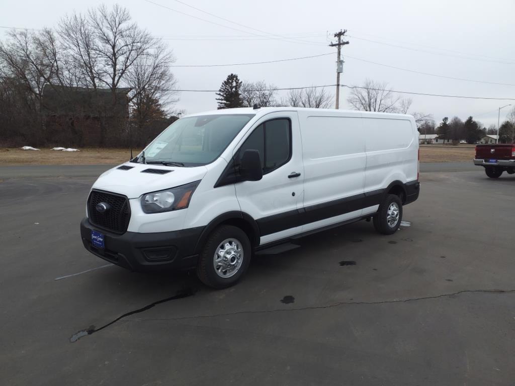Oxford White 2024 Ford Transit Cargo 150 Low Roof LB AWD Van All-Wheel Drive Automatic
