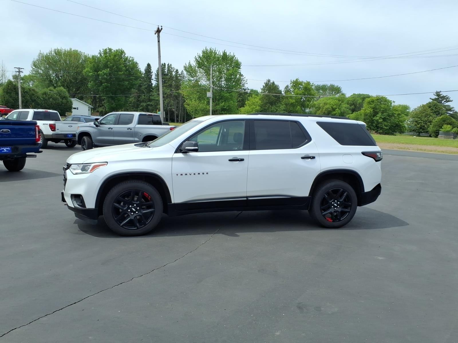 Used 2019 Chevrolet Traverse Premier with VIN 1GNEVKKW2KJ146506 for sale in Barron, WI