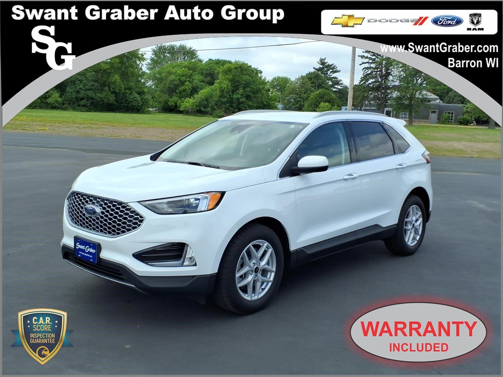 Oxford White 2023 Ford Edge SUV / Crossover All-Wheel Drive 8-Speed Automatic