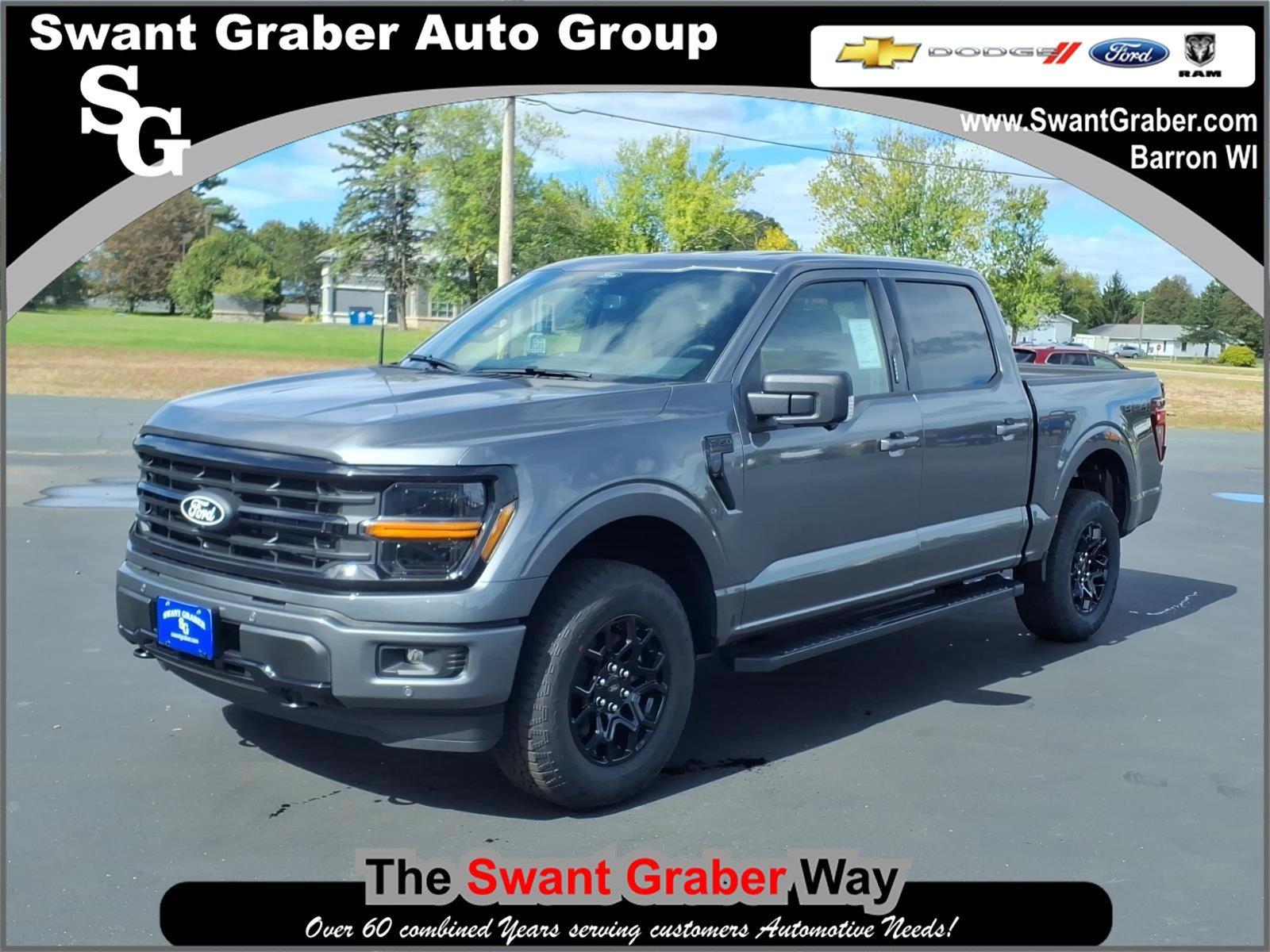 Carbonized Gray 2026 Ford F-150 Pickup Truck Four-Wheel Drive Automatic