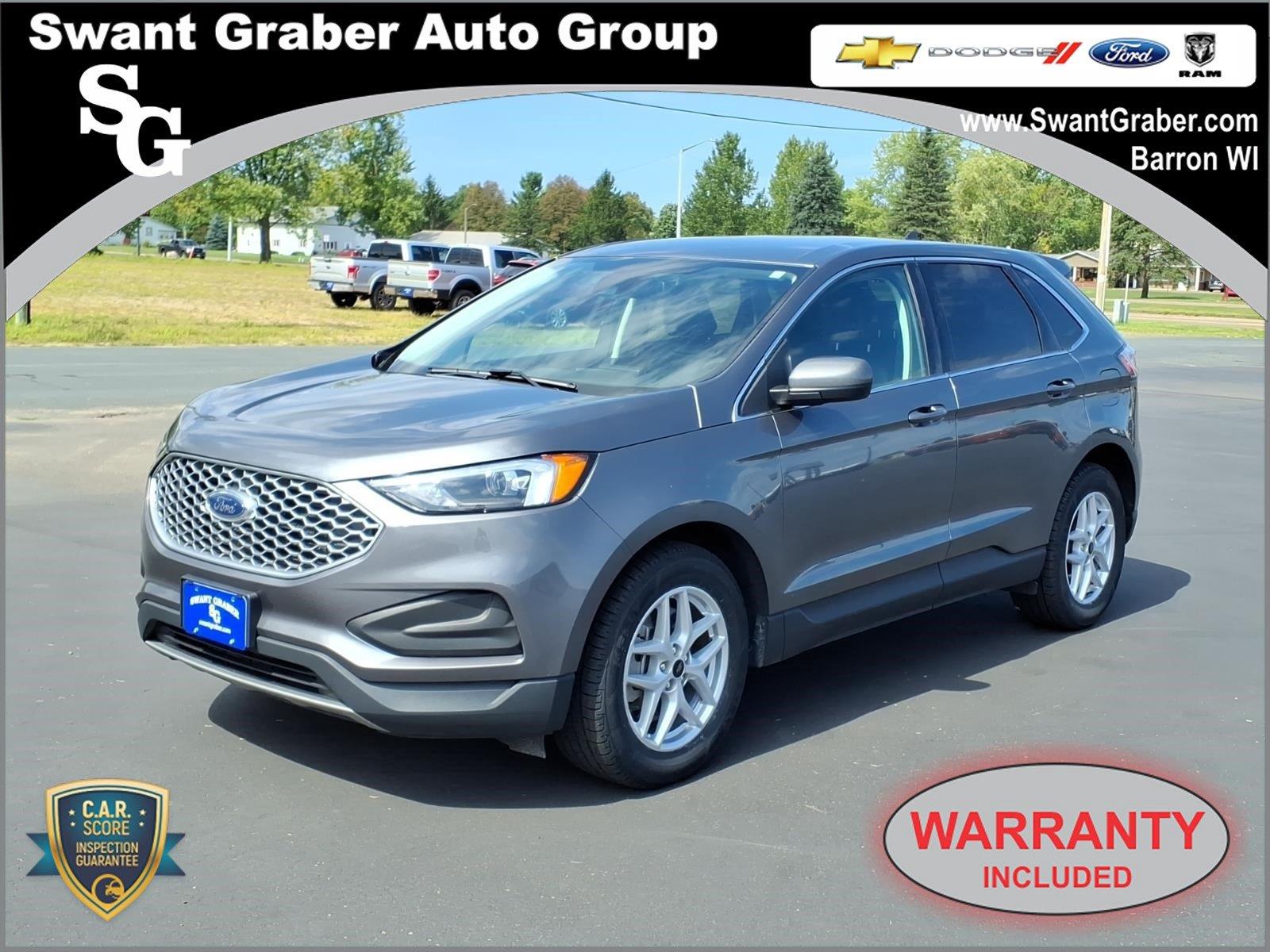 Carbonized Gray 2024 Ford Edge SUV / Crossover All-Wheel Drive 8-Speed Automatic