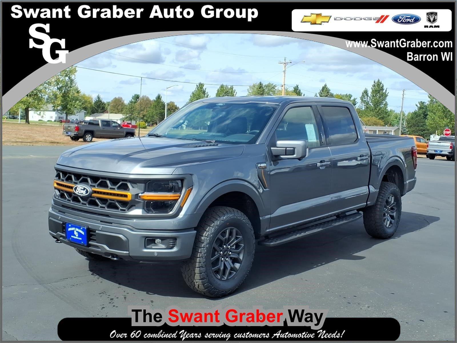 Carbonized Gray 2026 Ford F-150 Pickup Truck Four-Wheel Drive Automatic