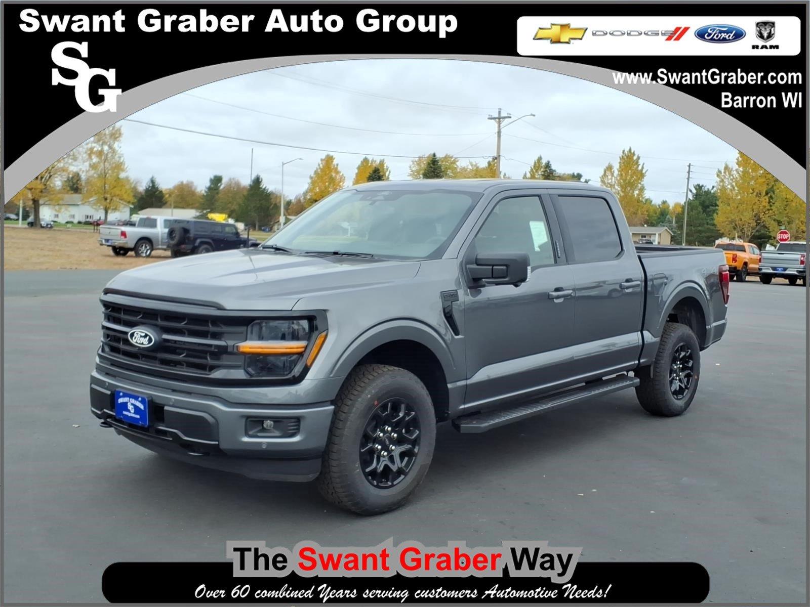 Carbonized Gray Metallic 2026 Ford F-150 Pickup Truck Four-Wheel Drive Automatic