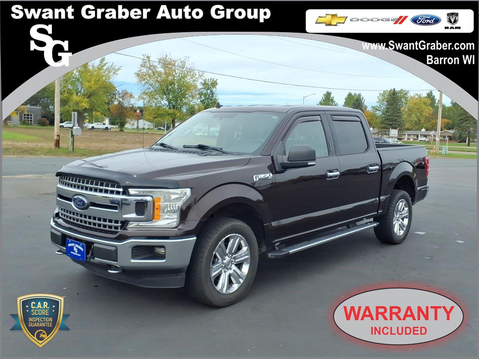 Magma Red 2018 Ford F-150 Pickup Truck Four-Wheel Drive Automatic