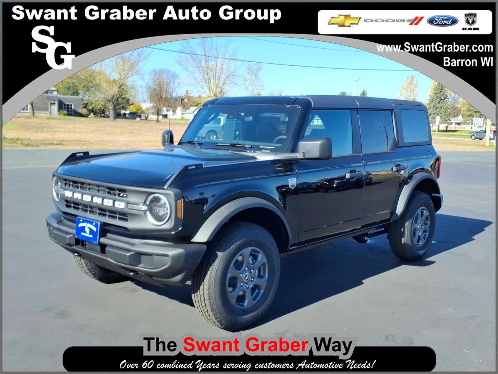 Shadow Black 2026 Ford Bronco SUV / Crossover Four-Wheel Drive Automatic