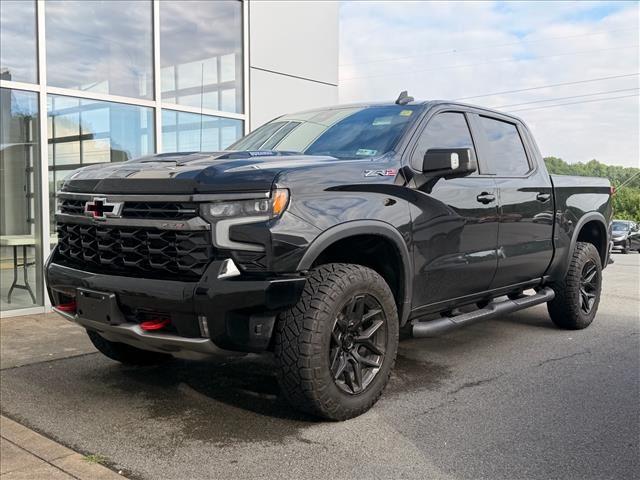 Black 2024 Chevrolet Silverado 1500 ZR2 Crew Cab 4WD Pickup Truck Four-Wheel Drive Automatic