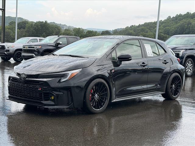 Black 2024 Toyota GR Corolla Hatchback All-Wheel Drive 6-Speed Manual