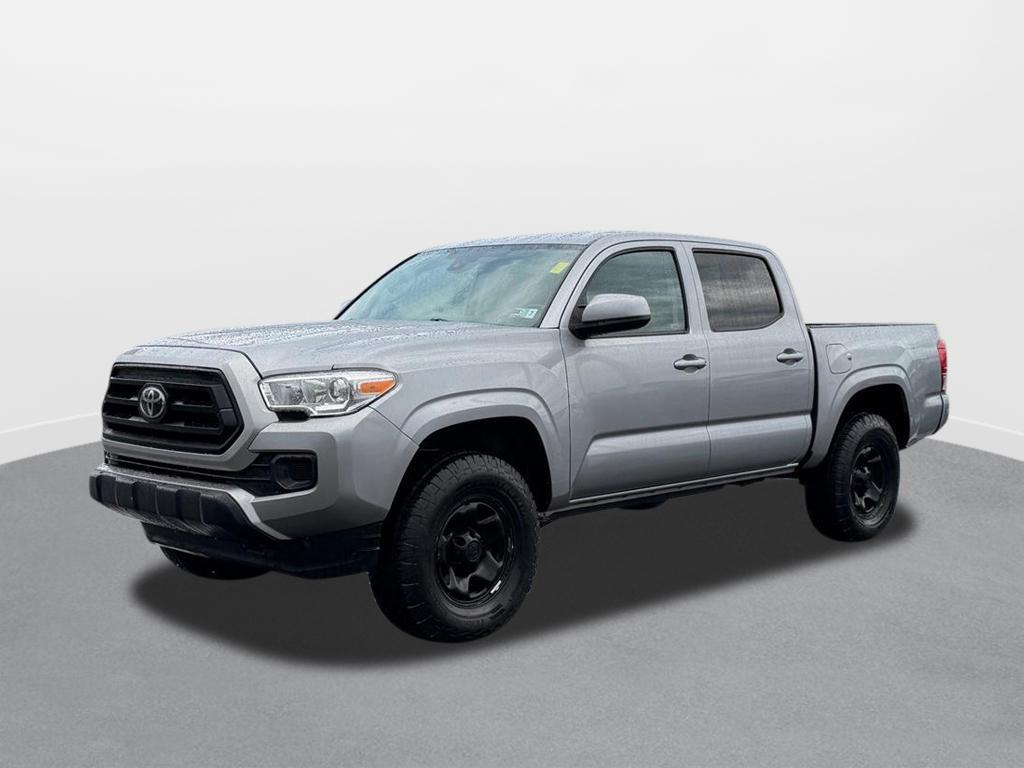 Silver Sky Metallic 2021 Toyota Tacoma Pickup Truck Four-Wheel Drive Automatic