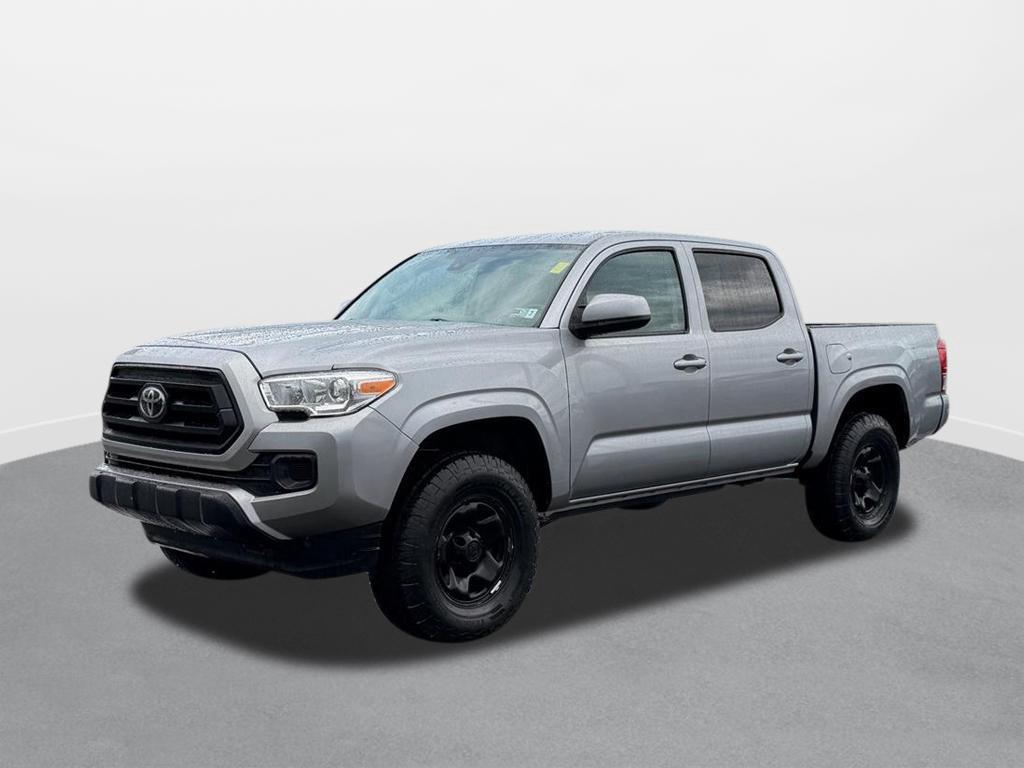 Silver Sky Metallic 2021 Toyota Tacoma Pickup Truck Four-Wheel Drive Automatic