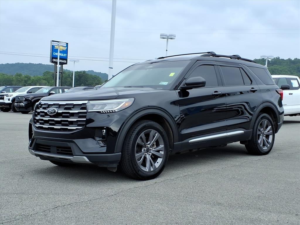 Agate Black 2025 Ford Explorer SUV / Crossover All-Wheel Drive Automatic