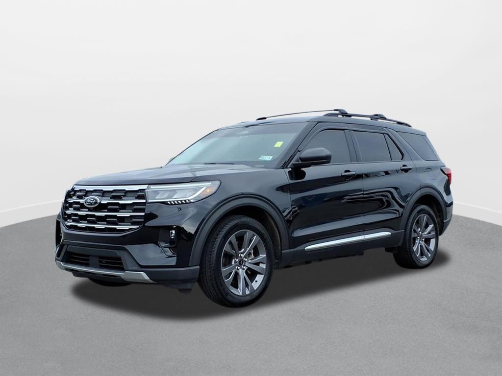 Agate Black 2025 Ford Explorer SUV / Crossover All-Wheel Drive Automatic