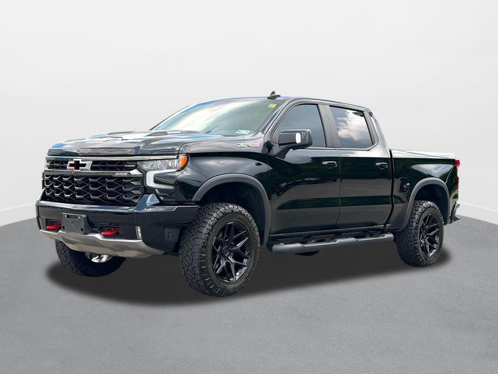 Black 2024 Chevrolet Silverado 1500 Pickup Truck Four-Wheel Drive Automatic