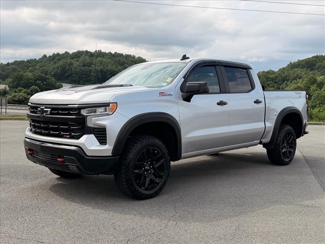 Silver Ice Metallic 2022 Chevrolet Silverado 1500 Pickup Truck Four-Wheel Drive Automatic