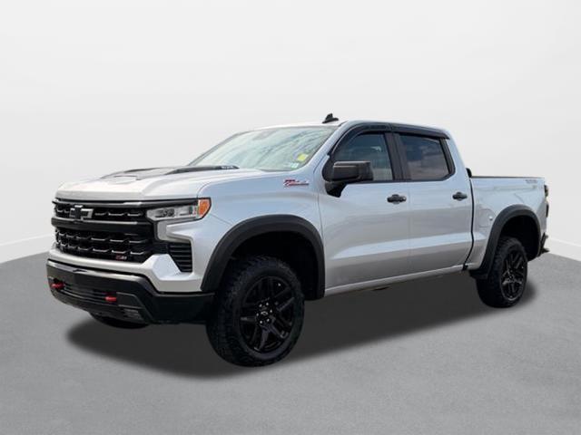 Silver Ice Metallic 2022 Chevrolet Silverado 1500 Pickup Truck Four-Wheel Drive Automatic