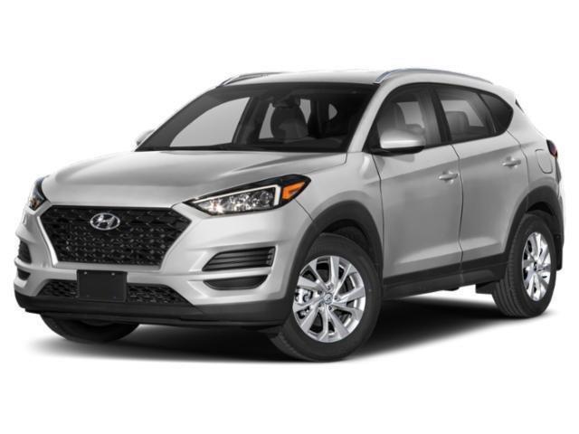 White Cream 2021 Hyundai Tucson SUV / Crossover All-Wheel Drive Automatic