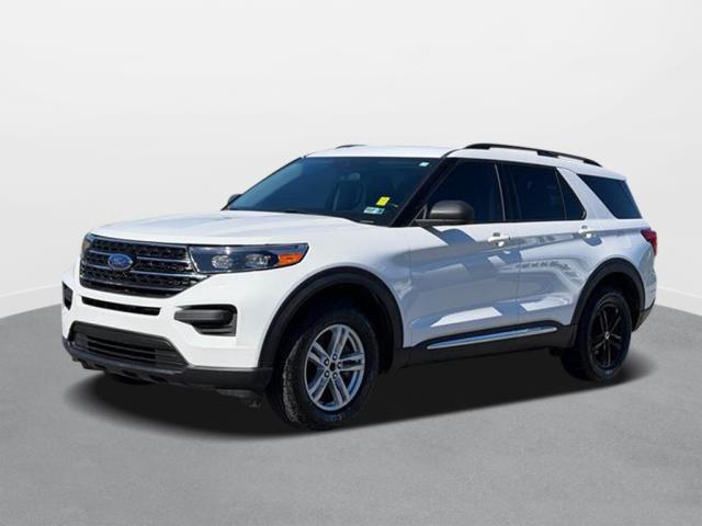 Oxford White 2020 Ford Explorer SUV / Crossover All-Wheel Drive Automatic