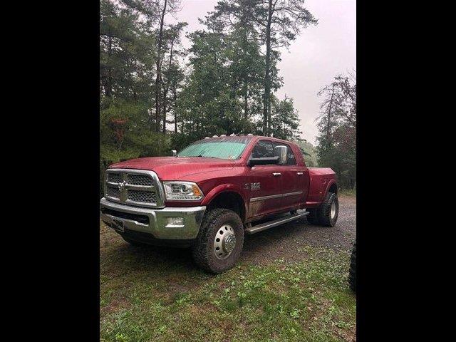 Deep Cherry Red Crystal Pearlcoat 2015 RAM 3500 Pickup Truck Four-Wheel Drive 6-Speed Automatic
