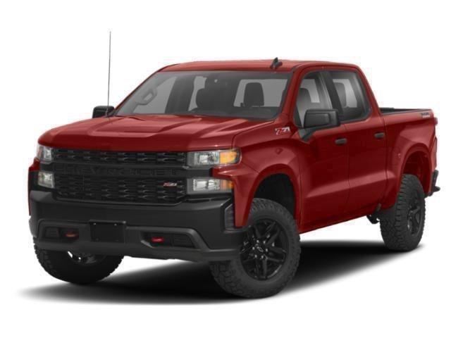 Black 2021 Chevrolet Silverado 1500 Pickup Truck Four-Wheel Drive Automatic