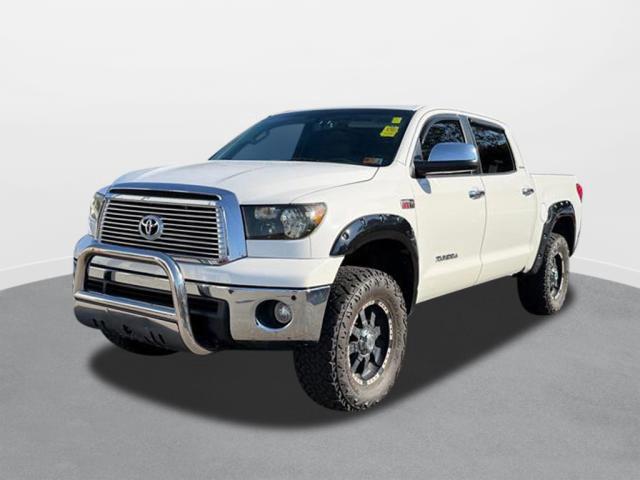 Super White 2010 Toyota Tundra Pickup Truck Four-Wheel Drive Automatic