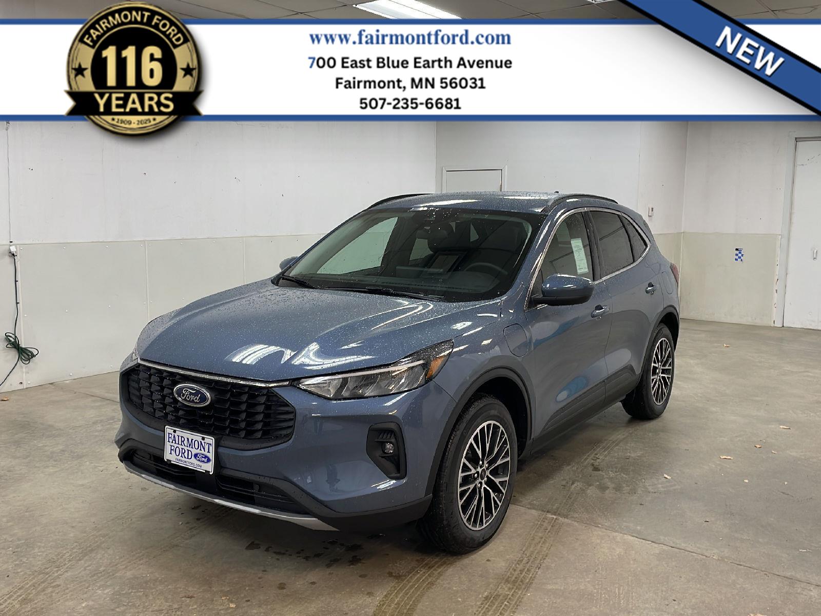 Vapor Blue Metallic 2026 Ford Escape Hybrid Plug-in FWD SUV / Crossover Front-Wheel Drive Continuously Variable Transmission