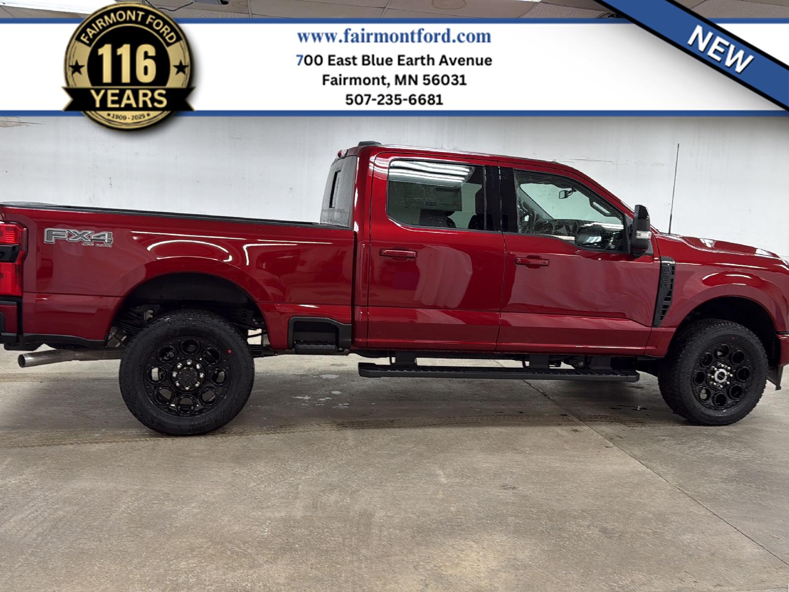 Ruby Red Metallic Tinted Clearcoat 2026 Ford F-350 Super Duty Pickup Truck Four-Wheel Drive Automatic
