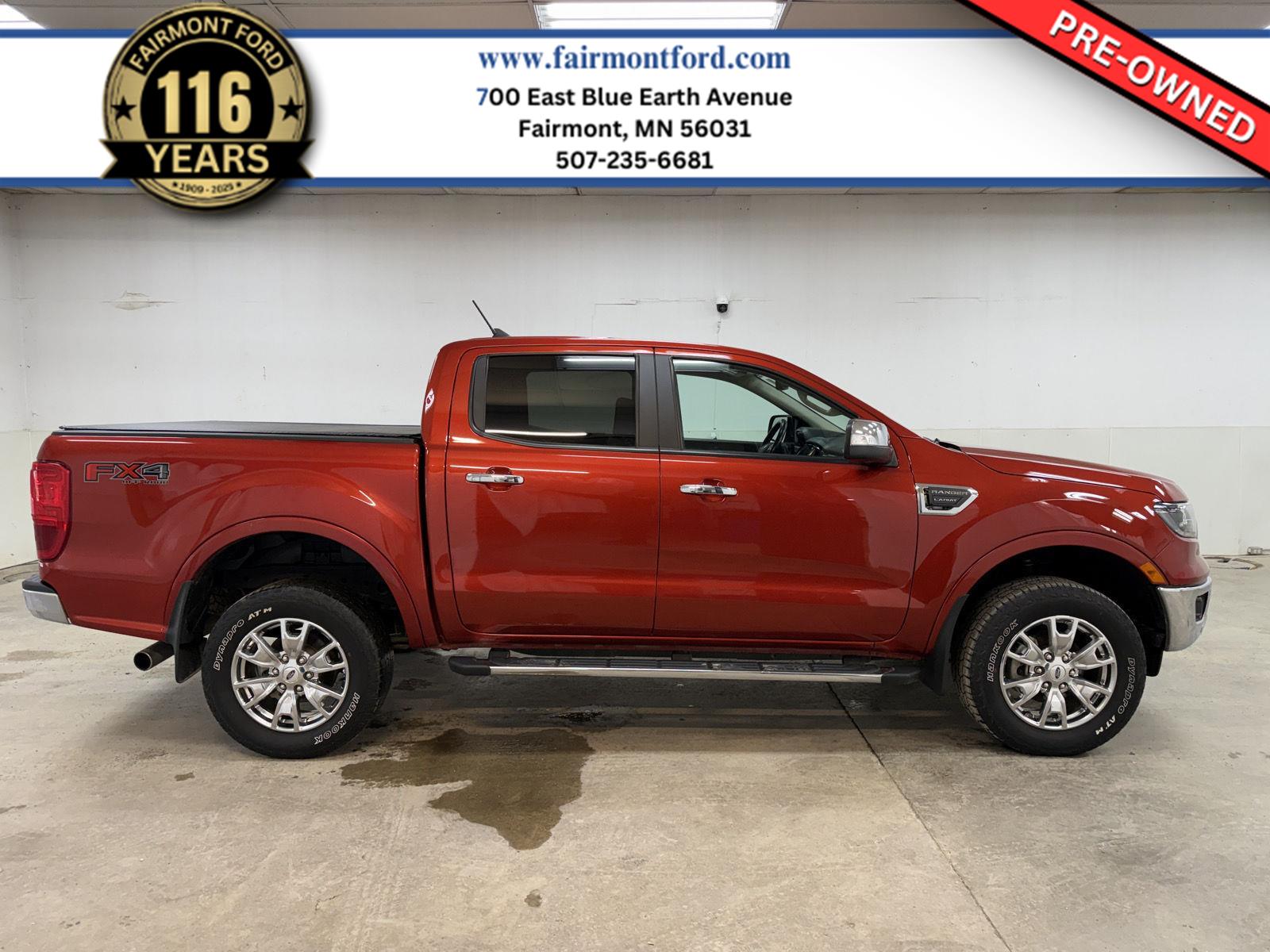 2022 Ford Ranger Lariat SuperCrew 4WD