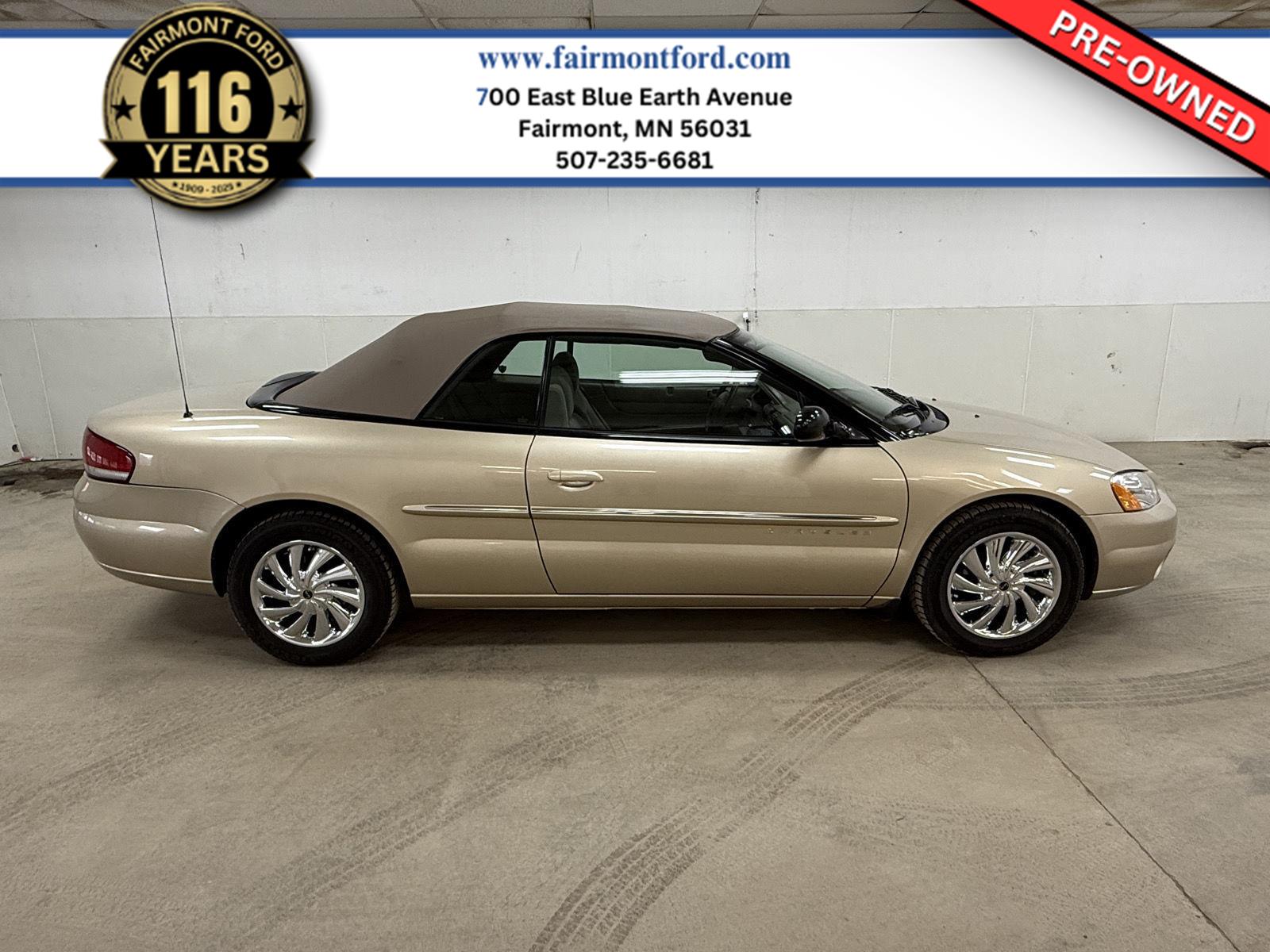 2001 Chrysler Sebring LX Convertible FWD