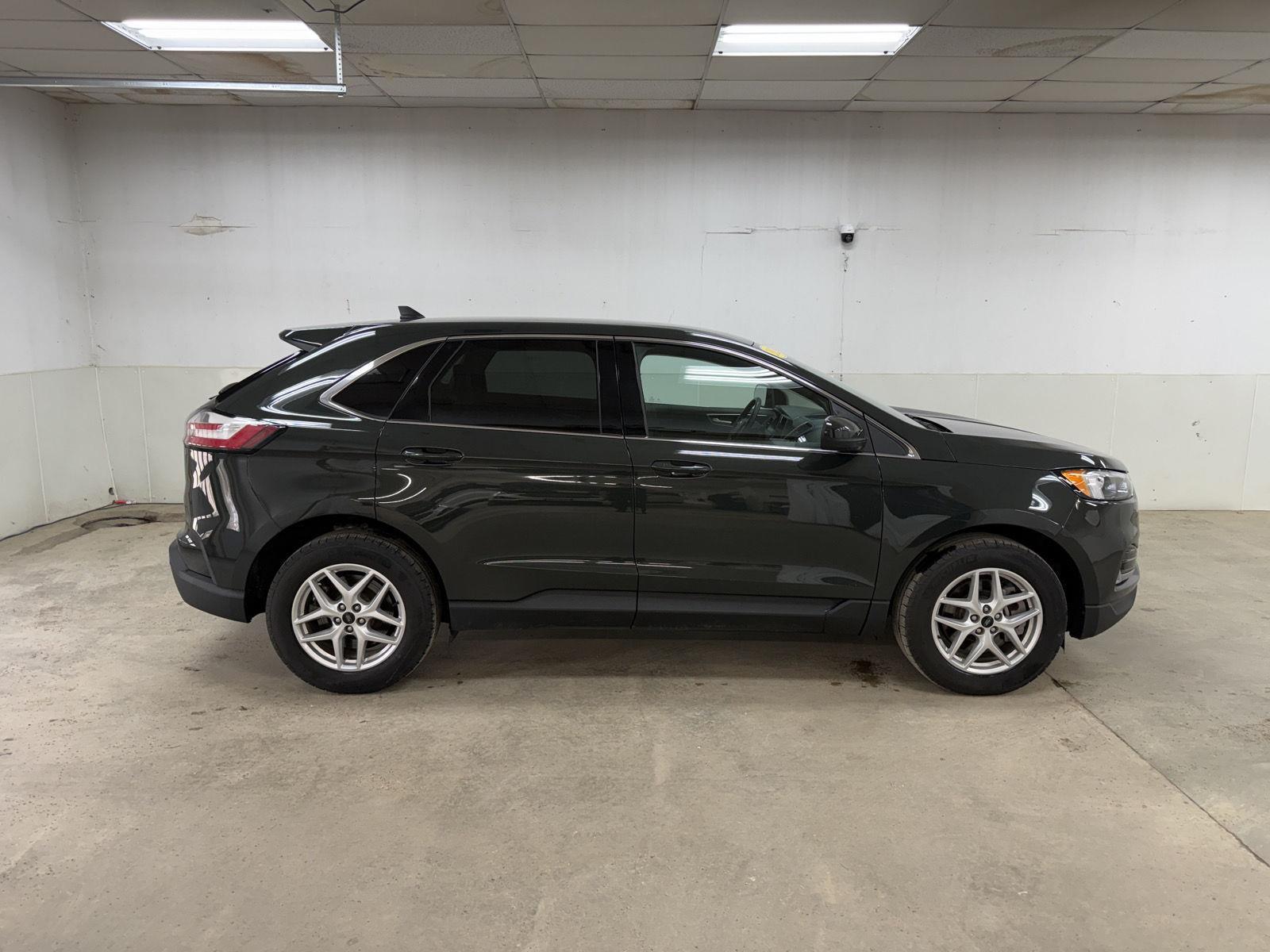 Forged Green Metallic 2023 Ford Edge SUV / Crossover All-Wheel Drive 8-Speed Automatic