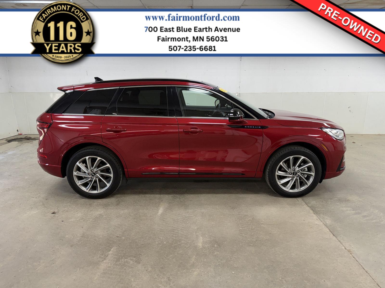 2025 Lincoln Corsair Grand Touring AWD SUV / Crossover All-Wheel Drive Continuously Variable Transmission