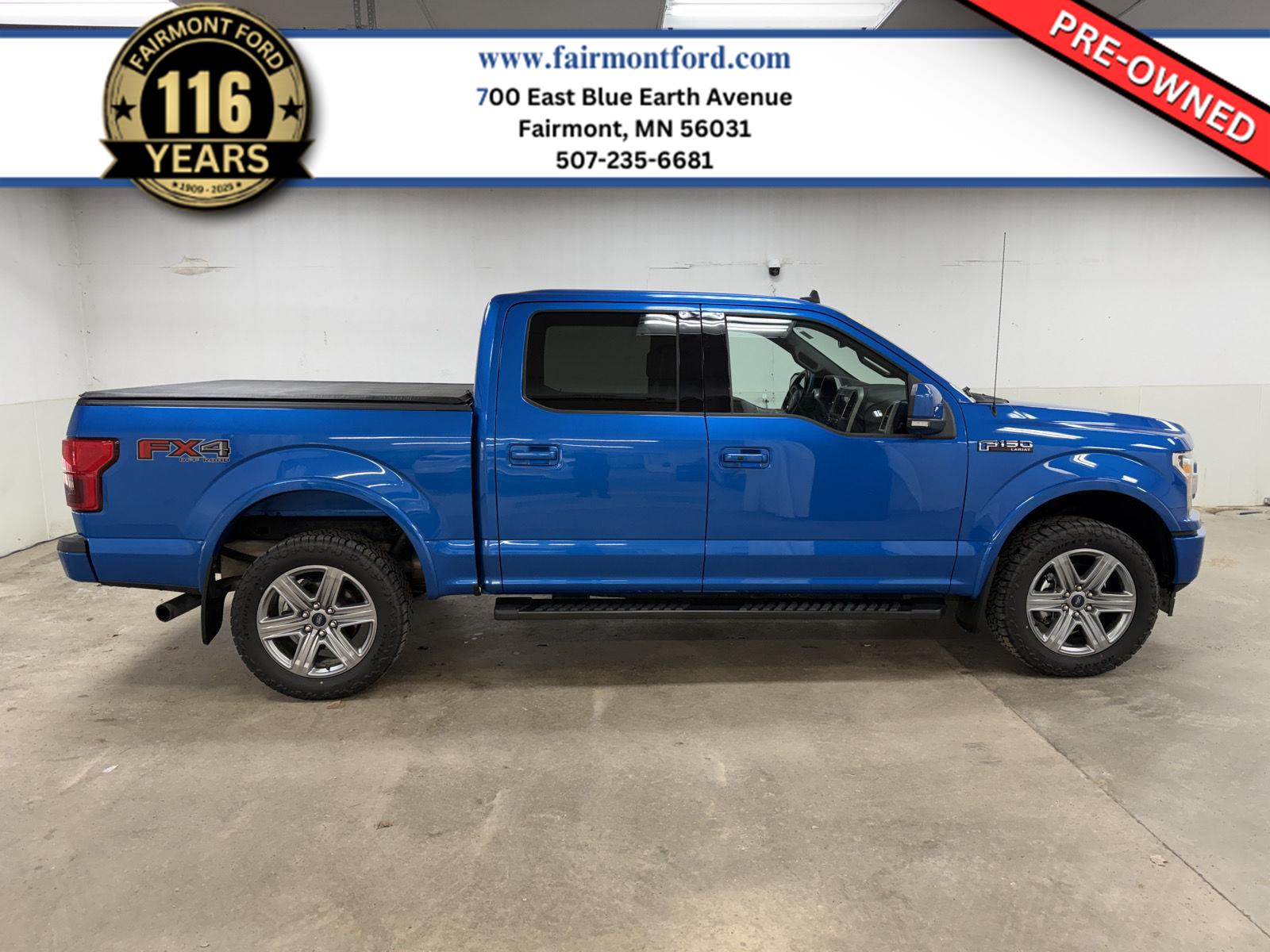 2019 Ford F-150 Lariat SuperCrew 4WD Pickup Truck Four-Wheel Drive Automatic