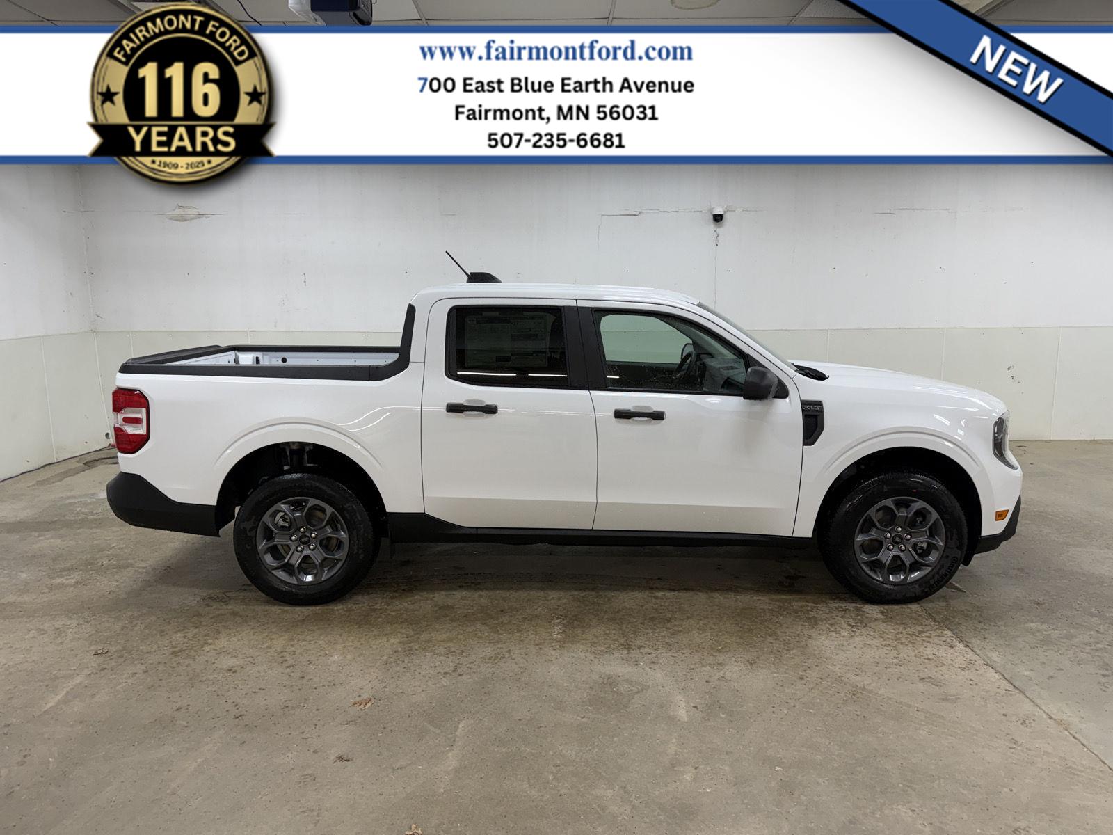 Oxford White 2026 Ford Maverick Pickup Truck All-Wheel Drive Continuously Variable Transmission