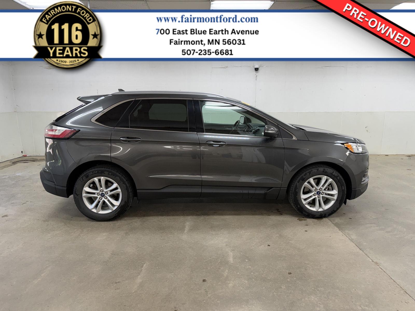Gray (MAGNETIC) 2020 Ford Edge SEL AWD SUV / Crossover All-Wheel Drive 8-Speed Automatic
