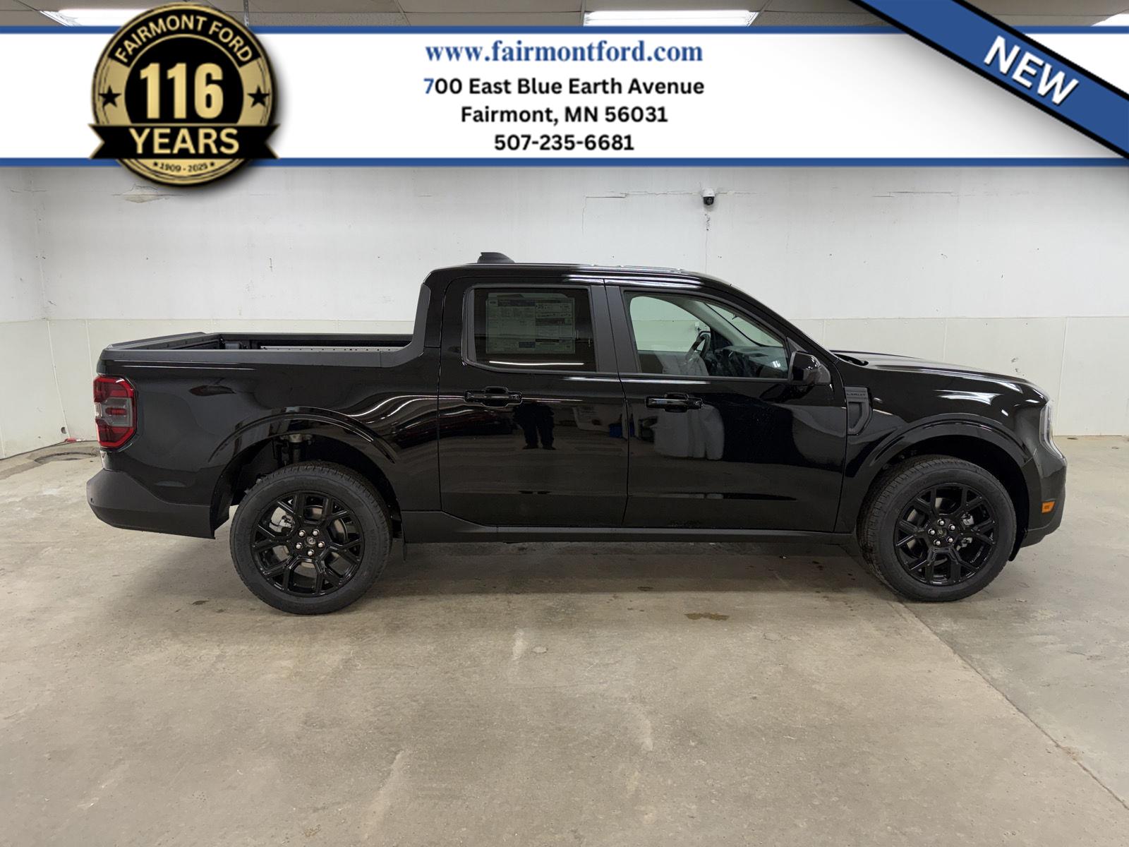 Shadow Black 2026 Ford Maverick Pickup Truck All-Wheel Drive Continuously Variable Transmission