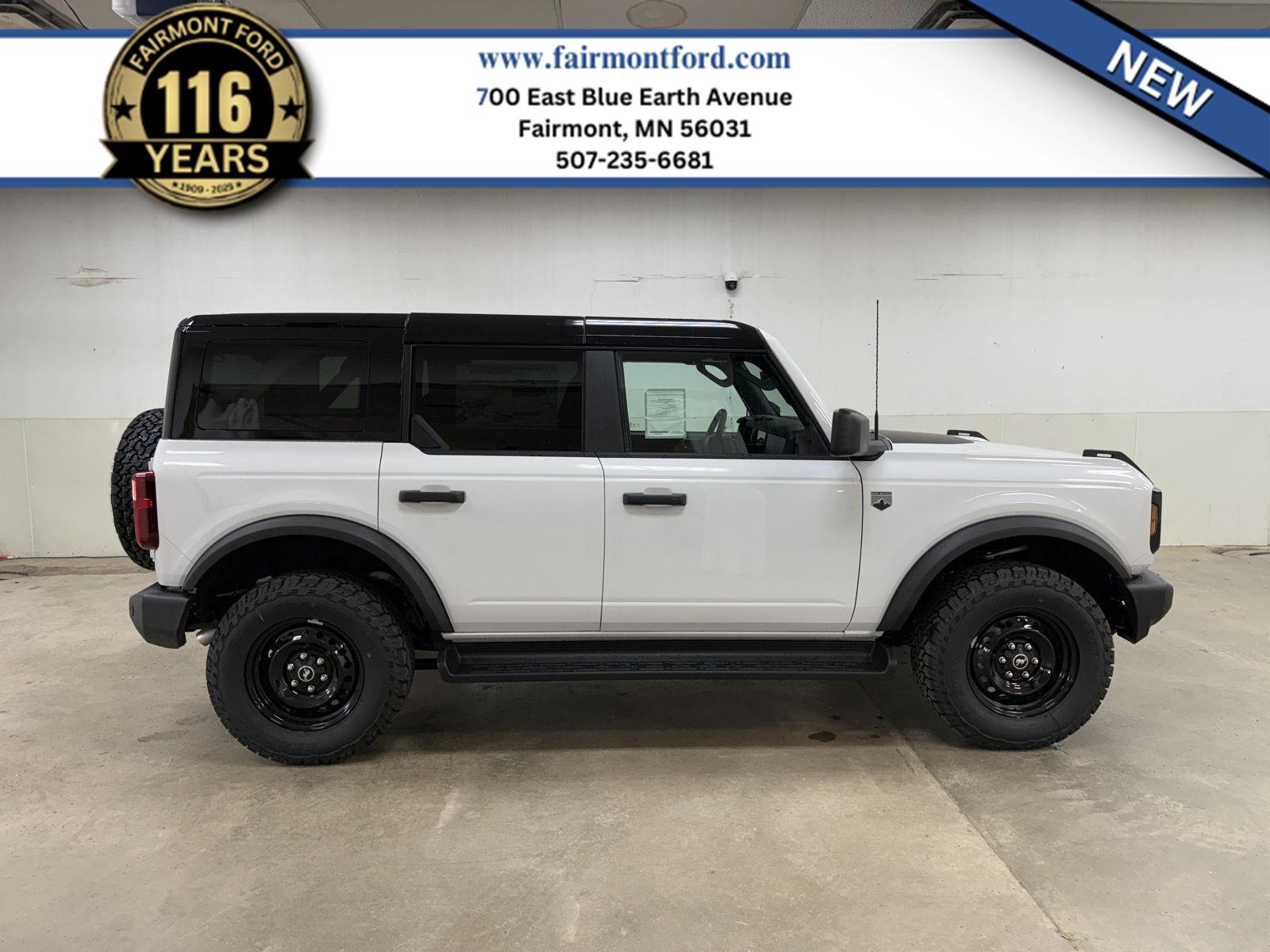 Oxford White 2026 Ford Bronco SUV / Crossover Four-Wheel Drive 7-Speed Manual