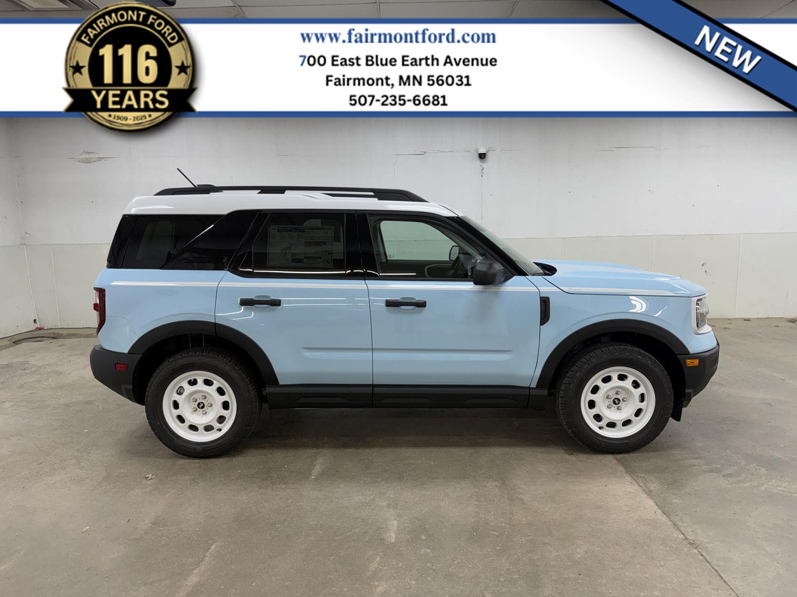 Robins Egg Blue 2026 Ford Bronco Sport SUV / Crossover All-Wheel Drive 8-Speed Automatic